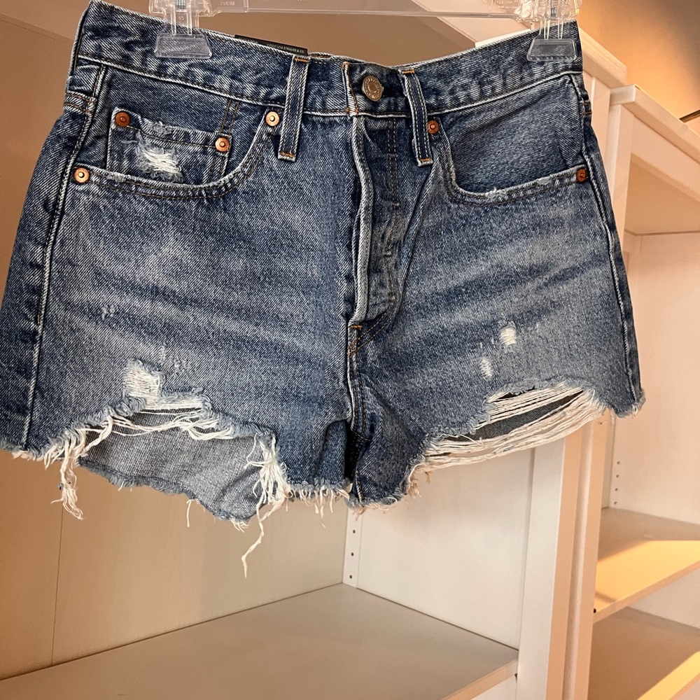 501 Levi Jean Shorts